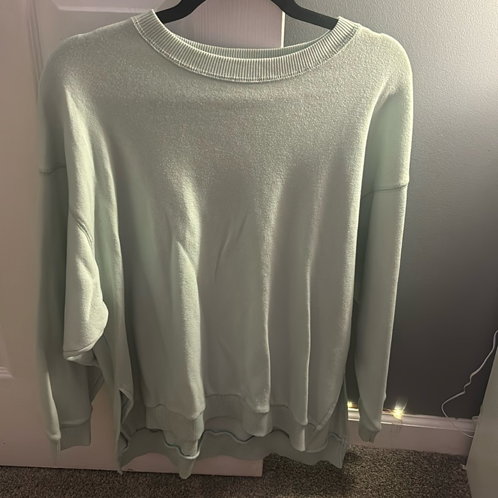 Teal American eage sweatshirt